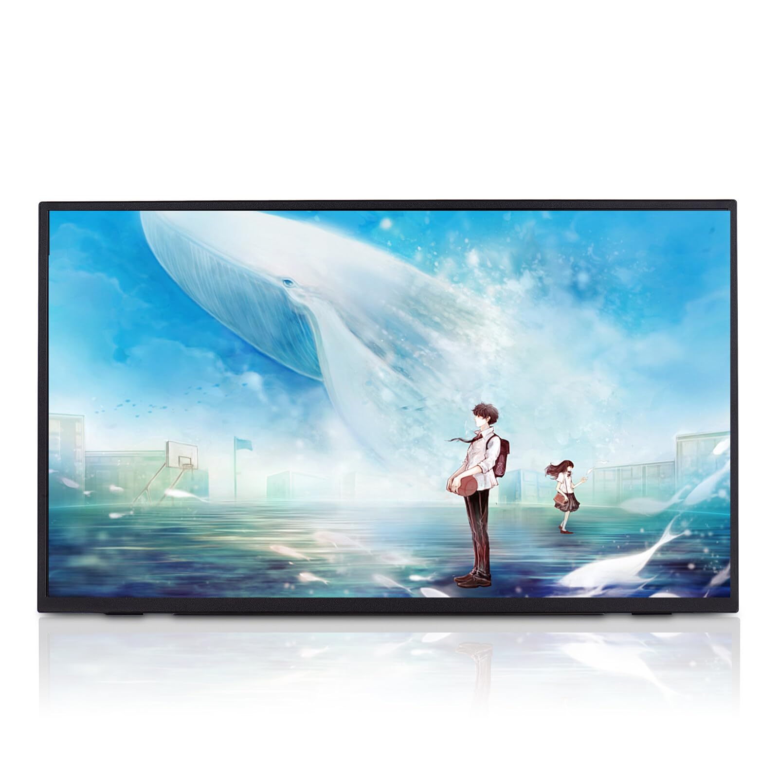 Irovami Portable 18.5 ''FHD 100Hz Computer Gaming Office for Laptop Surface PC PS4/PS5 with stand EU Plug