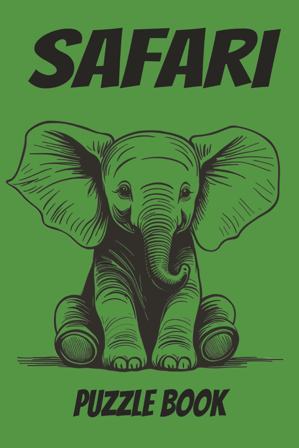 Safari Puzzle Book: Puzzle about Safari, Animals, Nature and More/ 6X9 Inches 122 Pages/ 50+ Puzzle