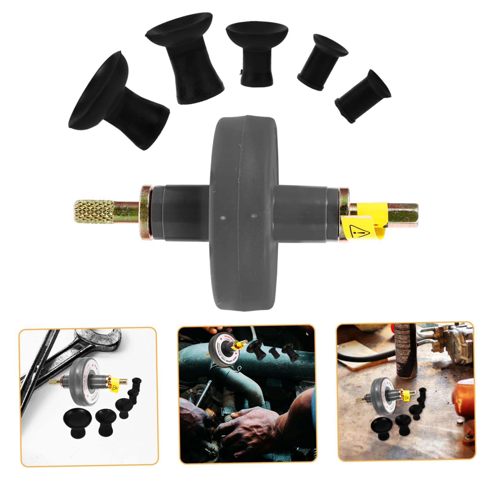 ULTECHNOVO 2pezzi Strumento Di Rettifica Per Valvole Di Motore Auto Utensile Multi-funzionale Per Riparazione Valvole Progettato Per Ripristinare Efficienza e Precisione Riparazioni Veloce