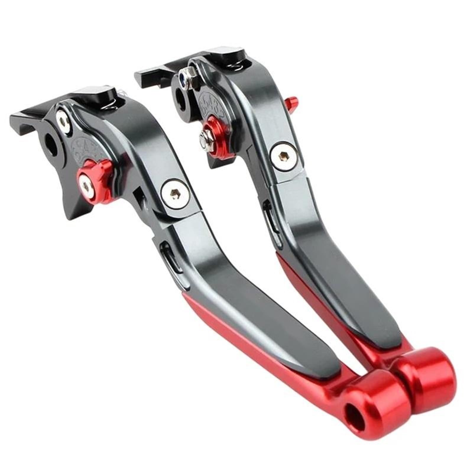 Generisch Für Suzuki GSX250/GW250/DL250/GSX250R Kupplungs- und Bremshebelset, klappbarer, verstellbarer Hebel(G)