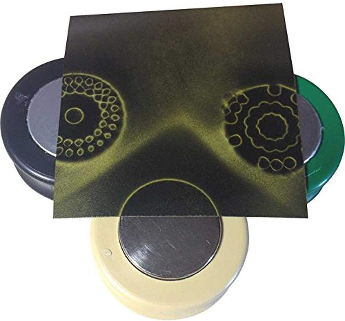 MAG-MATE XX0044 Magnetic Viewing Film, 3" Square, 021" Height, 3" width, 3" Length, Brown