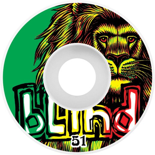 Blind Roue Lion skate rasta 133 pouces pour rider en skatepark