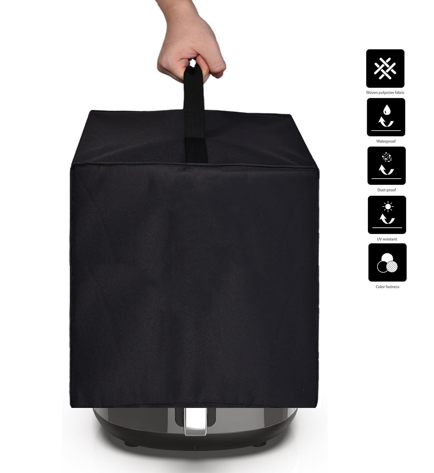 AF-WAN Dust Cover for Air Fryer–Waterproof,Compatible With Ninja AF150AMZ/AF161 Max XL Air Fryer (Black)