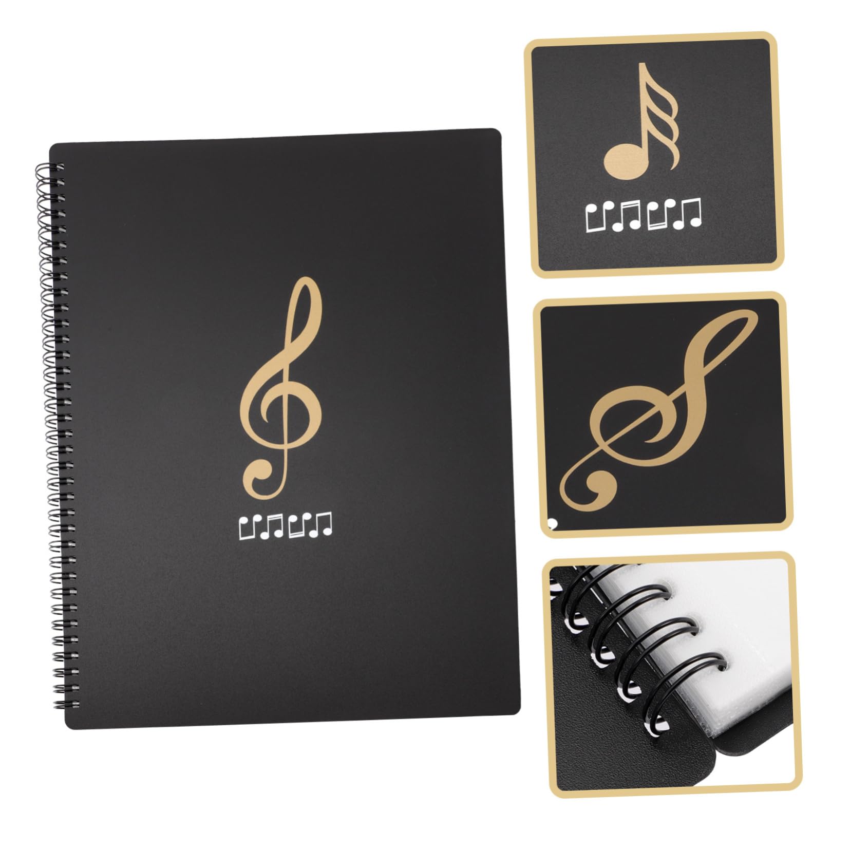 VICASKY Cartella Porta Spartiti Multistrato Formato Organizzatore di Documenti Musicali per Uso Ufficio Casa Scuola Facile Gestione Biglietti Spartiti