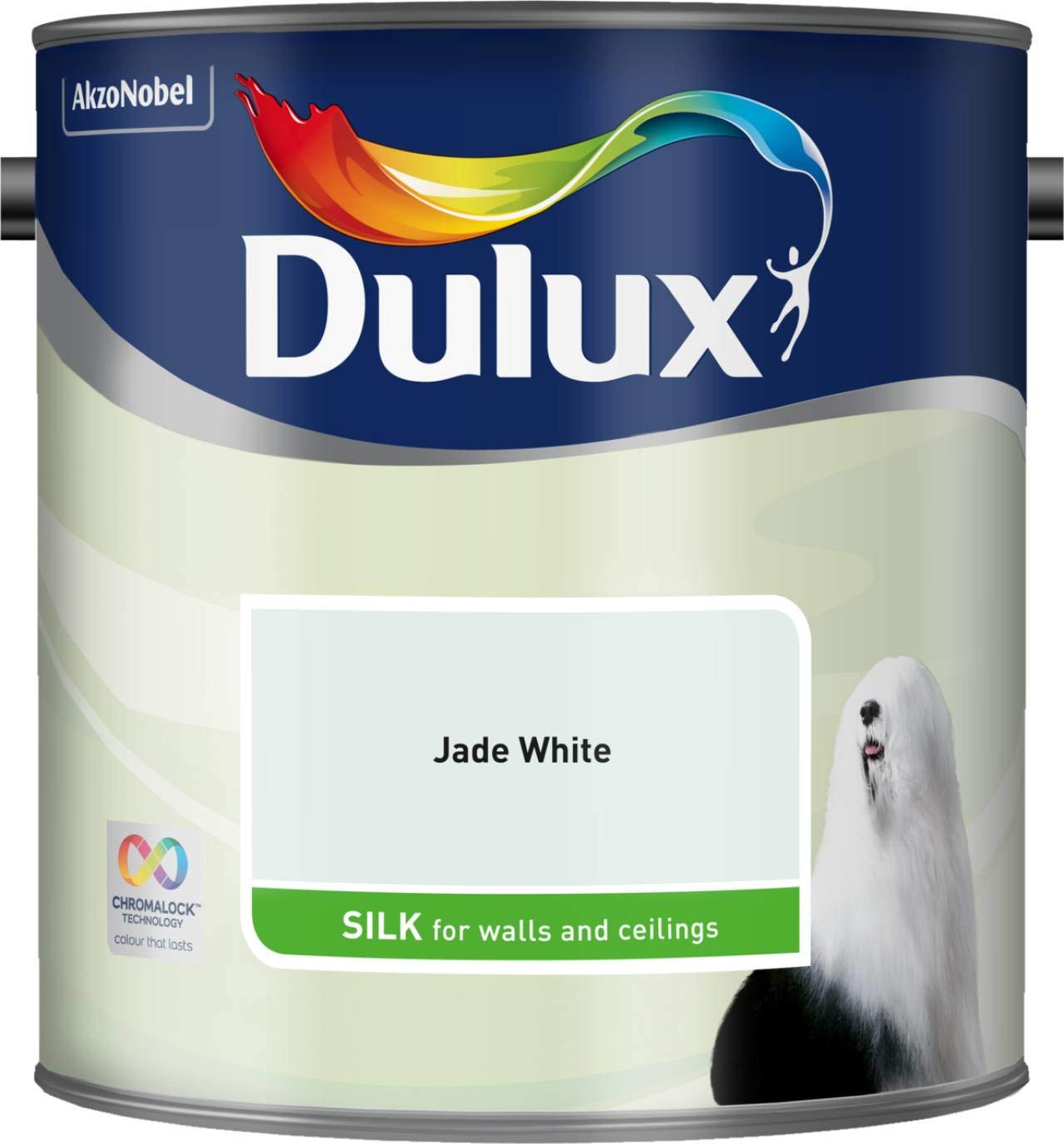 Dulux Silk Jade White, 2.5 L
