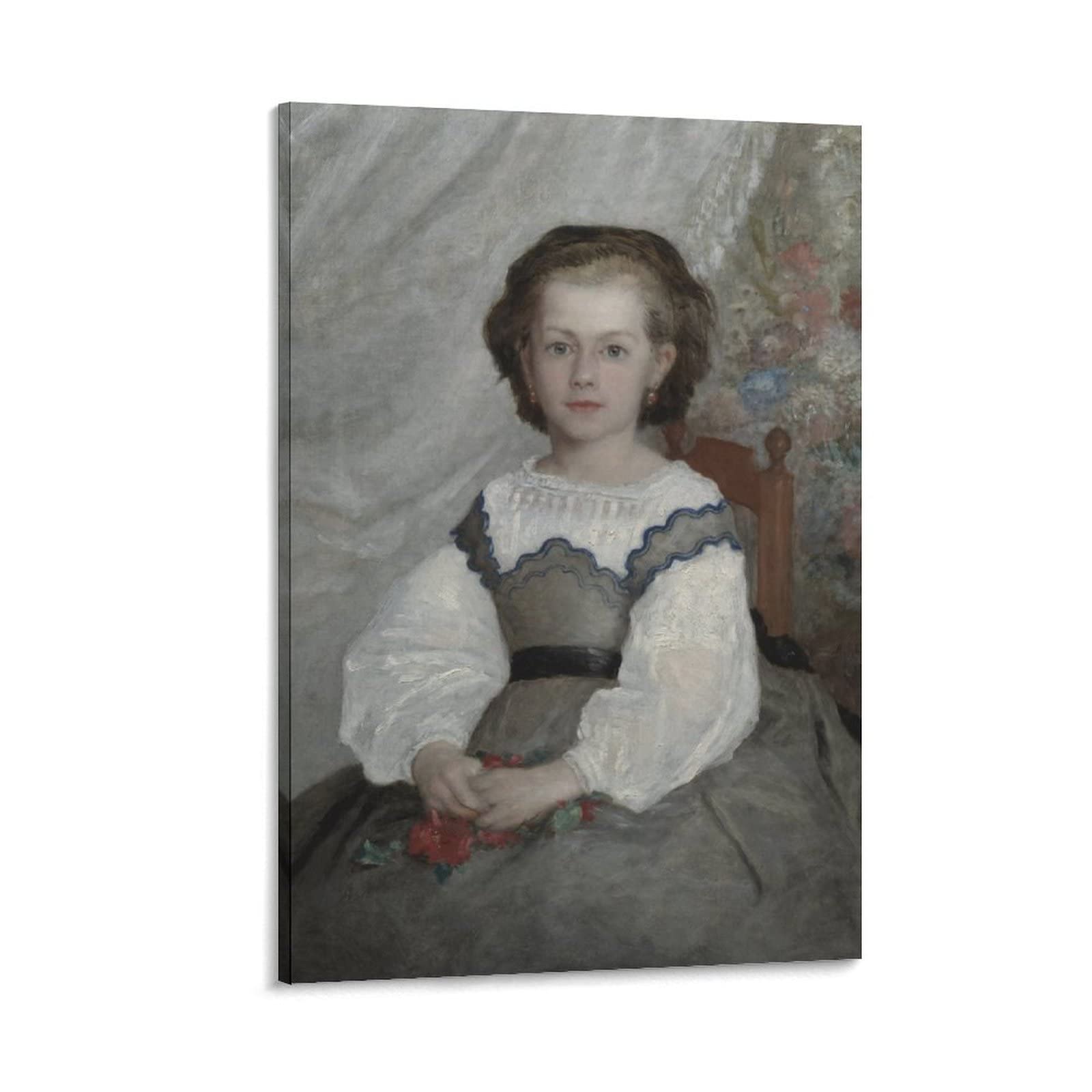 Pierre-Auguste Renoir『ロメーヌ・ラコー嬢の肖像』 Auguste Renoir