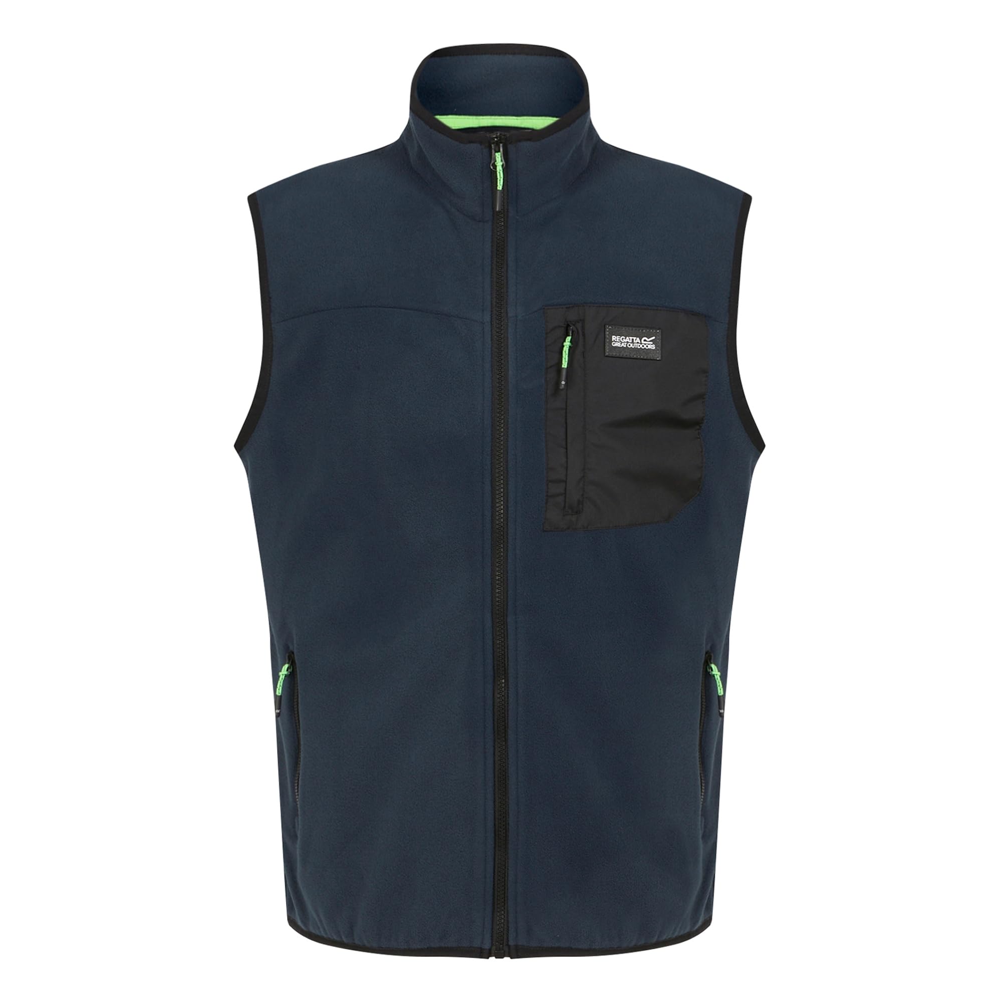Regatta Mens Frankie Fleece Bodywarmer, Bulk Free Layer, Including Internal Zip Pocket - Perfect for Outdoors, Walking, Hiking & Camping