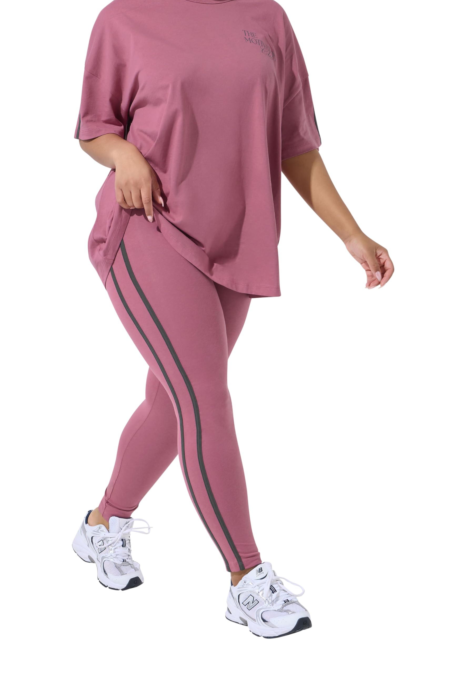 Yours - Women's Leggings - Pink - Size 26-28