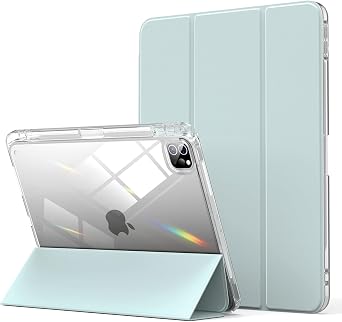 Aoub Crystal Case for iPad Pro 11 inch 4th/3rd Gen 2022/2021, Green
