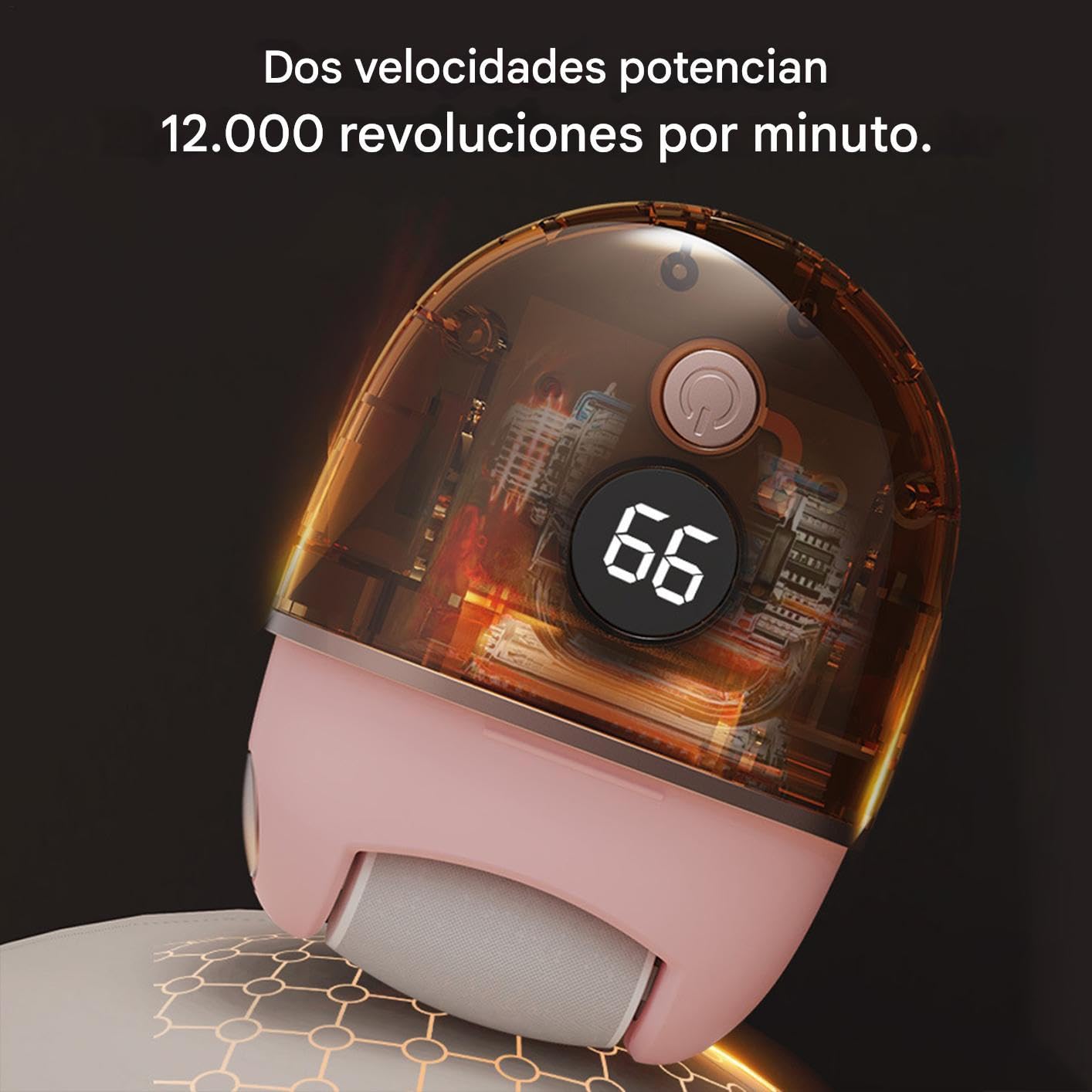 Eliminador Eléctrico de Callosidades - Callosidades en Pies con Tecnología Eléctrica | Eliminador Recargable con 3 Cabezales para Pieles Secas y Talones Agrietados