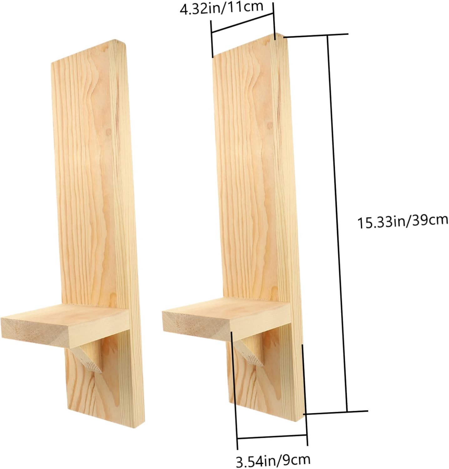 Cabilock Rustic Wood Wall Mount Candle Sconces Elegant Tea Light Holders for Bedroom Decor Vintage Style Wedding Centerpiece Craftsmanship for Holiday and Party Ambiance