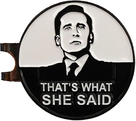 Review Balanced Co. Michael Scott Golf Hat Clip with Enamel Magnetic Ball Marker Review Balanced Co. Michael Scott Golf Hat Clip with Enamel Magnetic Ball Marker