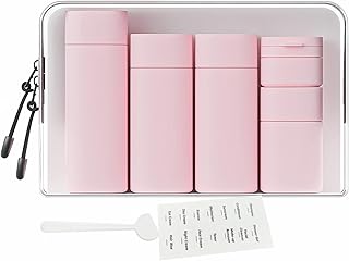 Juego de 5 botellas dispensadoras de crema de...