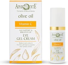 Aphrodite Anti Aging Eye Cream Moisturizing Wrinkle Dark Circles Eye Cream with Olive Oil and Argan Oil Natural Eye Care to Reduce Wrinkles and Puffiness (30ml)