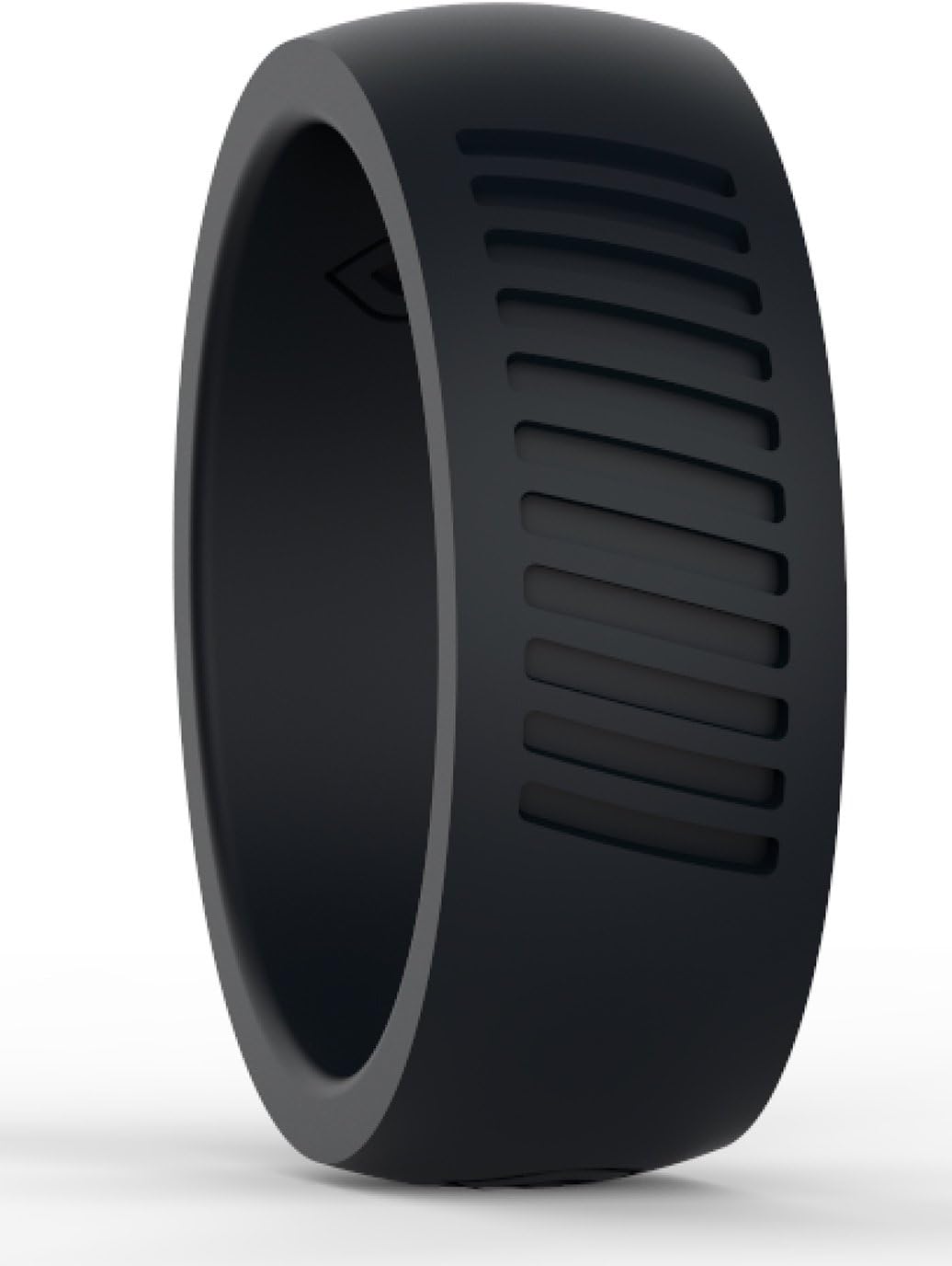 BONDWELL Silicone Wedding Ring for Men - Save Your Finger & A Marriage Safe, Durable Rubber Wedding Band for Active Athletes, Military, Crossfit, Weight Lifting, Workout