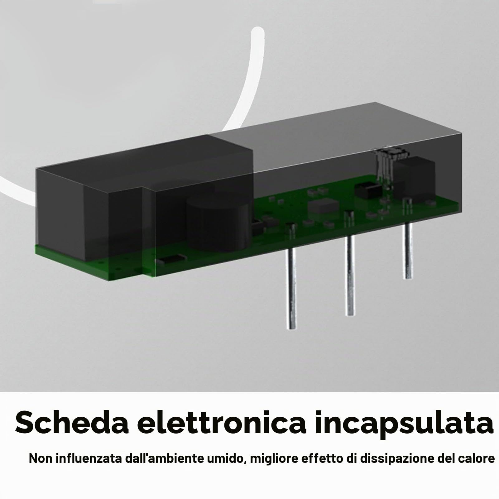Pompa di scarico automatica silenziosa, montaggio a parete, aria condizionata, pompa di rimozione della condensa, 24 l/h, capacità 200 ml, altezza di sollevamento 12 metri