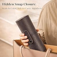 Vista 7 de Conjuntos de brochas de maquillaje BEAKEY, juegos de brochas con esponjas de maquillaje (10+2 piezas, con estuche negro)