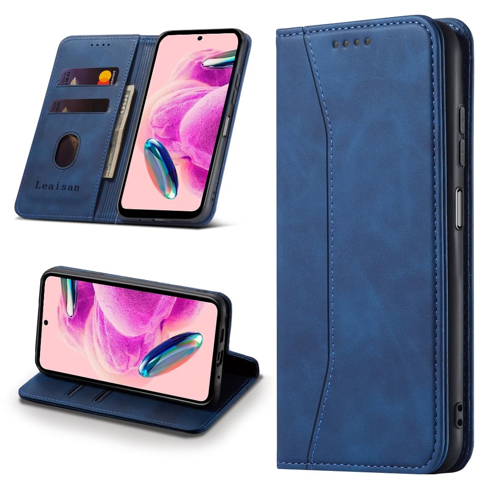 Leder-Hülle Für Xiaomi Redmi Note 12S – Mit Kar Produktbild-Vorschau 7