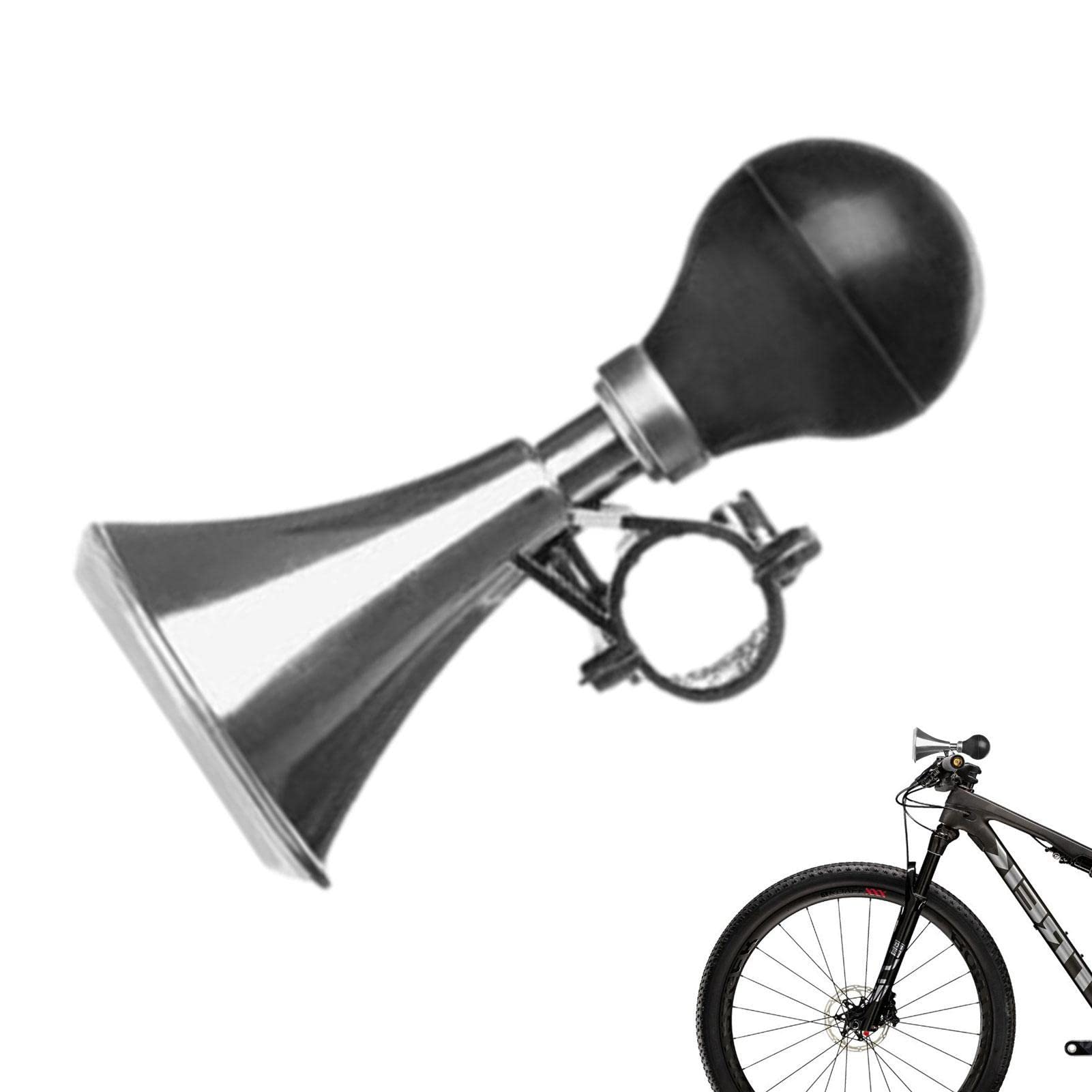Clacson per Bici Manuale Gomma Compressione Tromba Retrò Vintage Classico Hooter