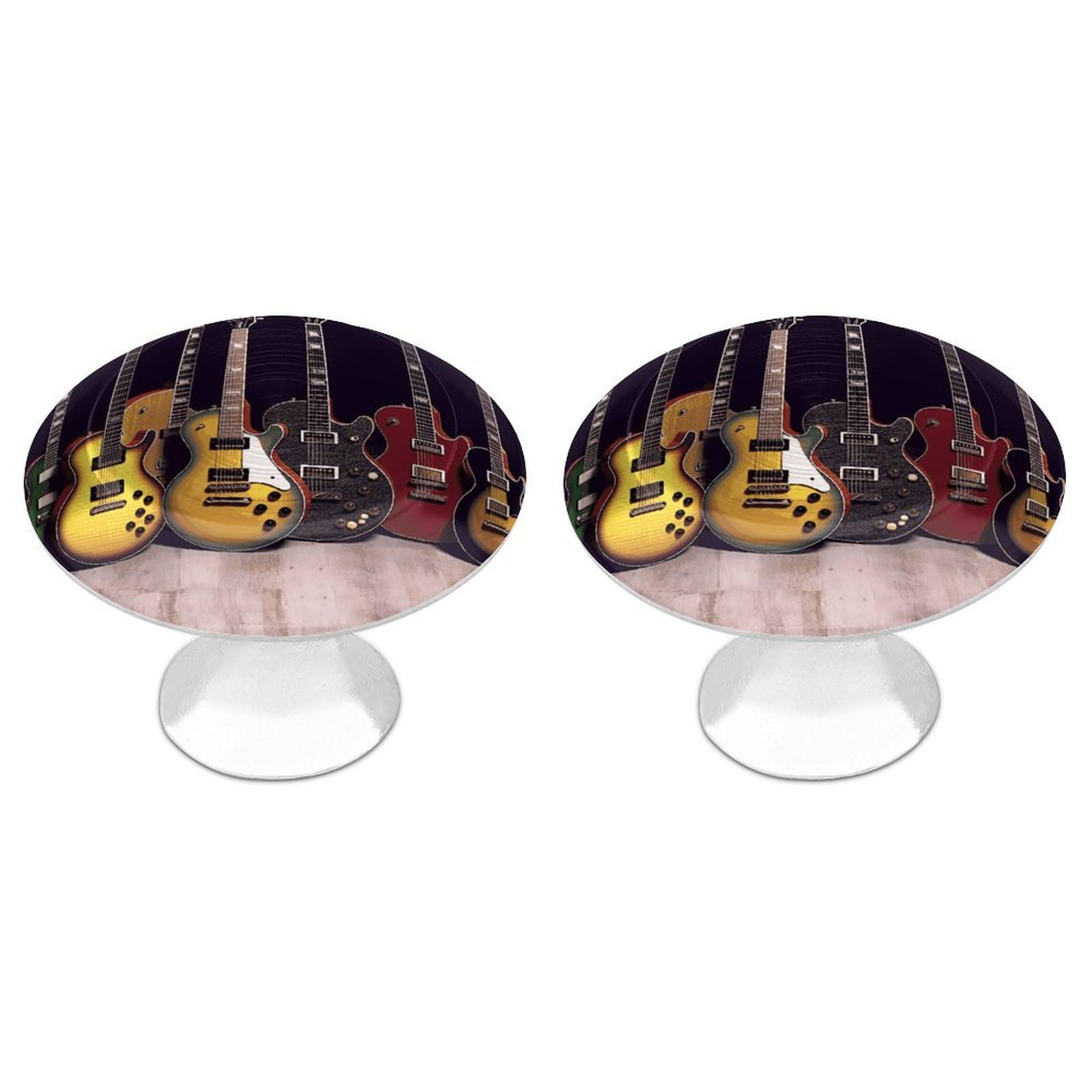 Btcowzrv Style Guitar Collection 2 Pack Cabinet Knobs Drawer Pulls