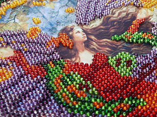Autumn Fairy 3D Beads Embroidery Kit Beaded Cross Stitch Fall Pattern Needlepoint Kits Housewarming Diy Wall Decor Tapestry Perle Set #TOP7