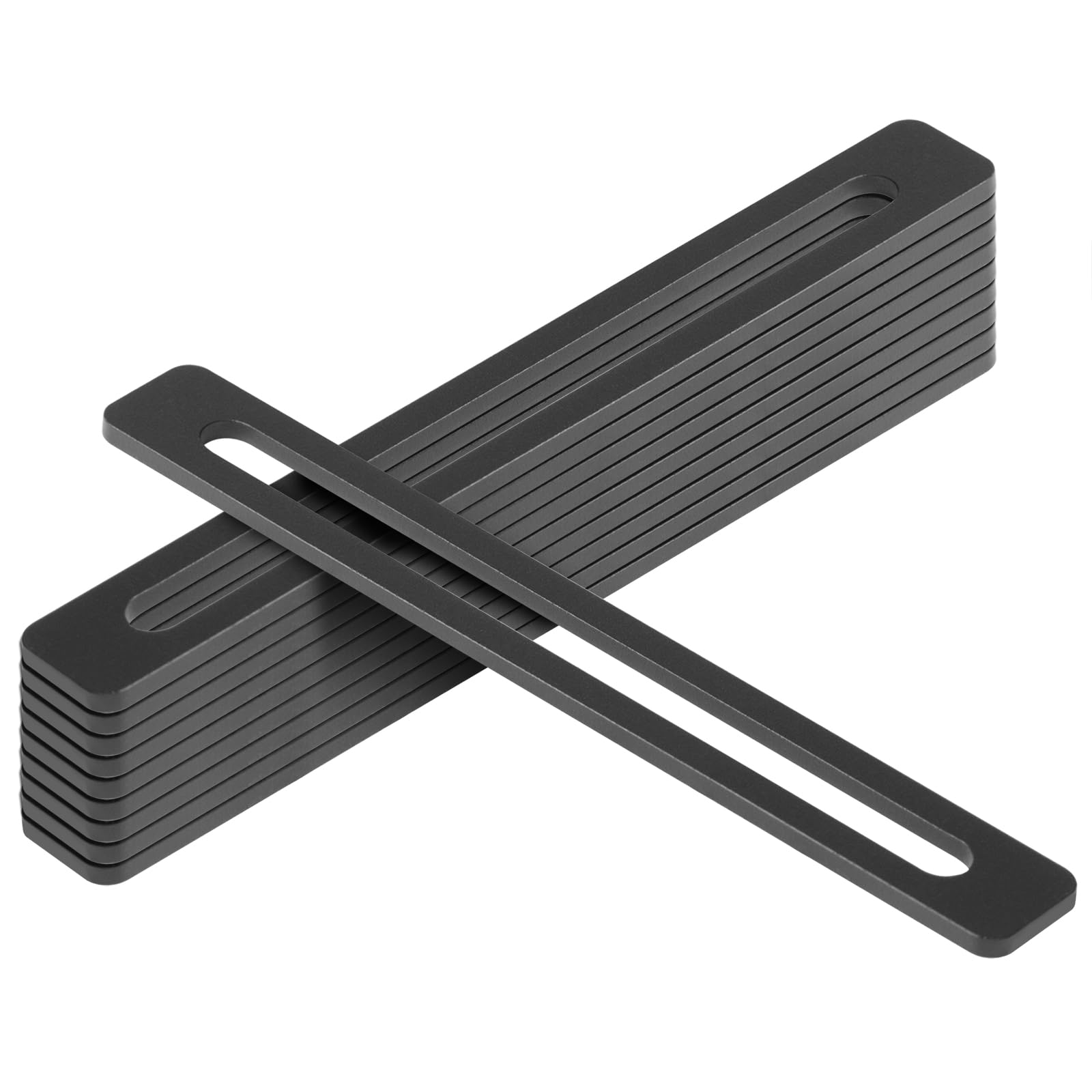 10 PCS Steel Slotted Flat Mending Plate Adjustable Metal 8x1 Inch