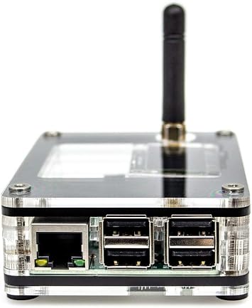 C4Labs ZRPi-1AS case for Raspberry Pi 4 &3 B+ and ZUMspot with Attached 1.3 OLED
