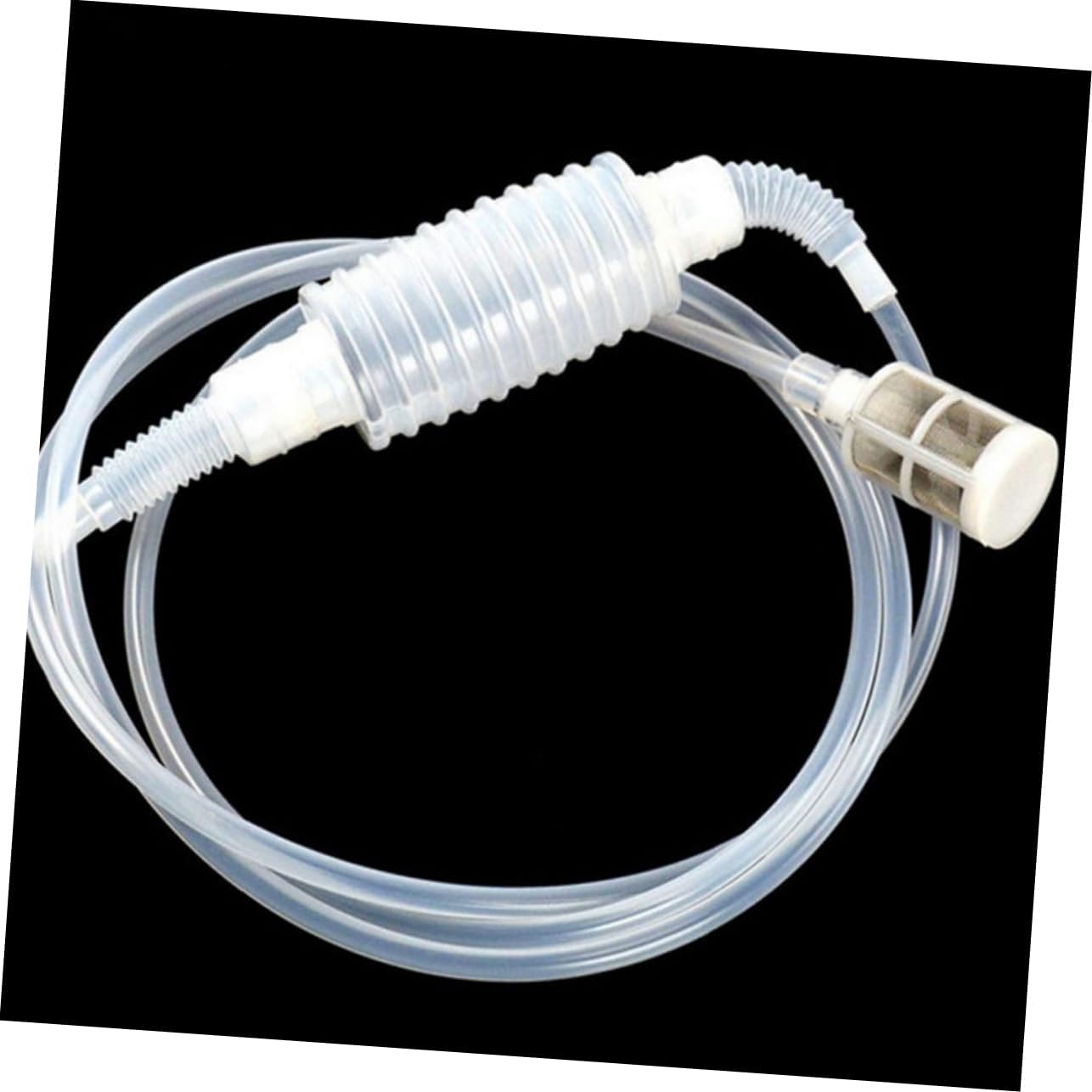 2pcs White Plastic Wine Siphon Tube for Home Brewers Oktoberfest Hat