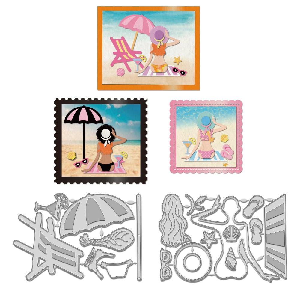 Matrices de découpe pour la fabrication de cartes de vacances et scrapbooking créatif