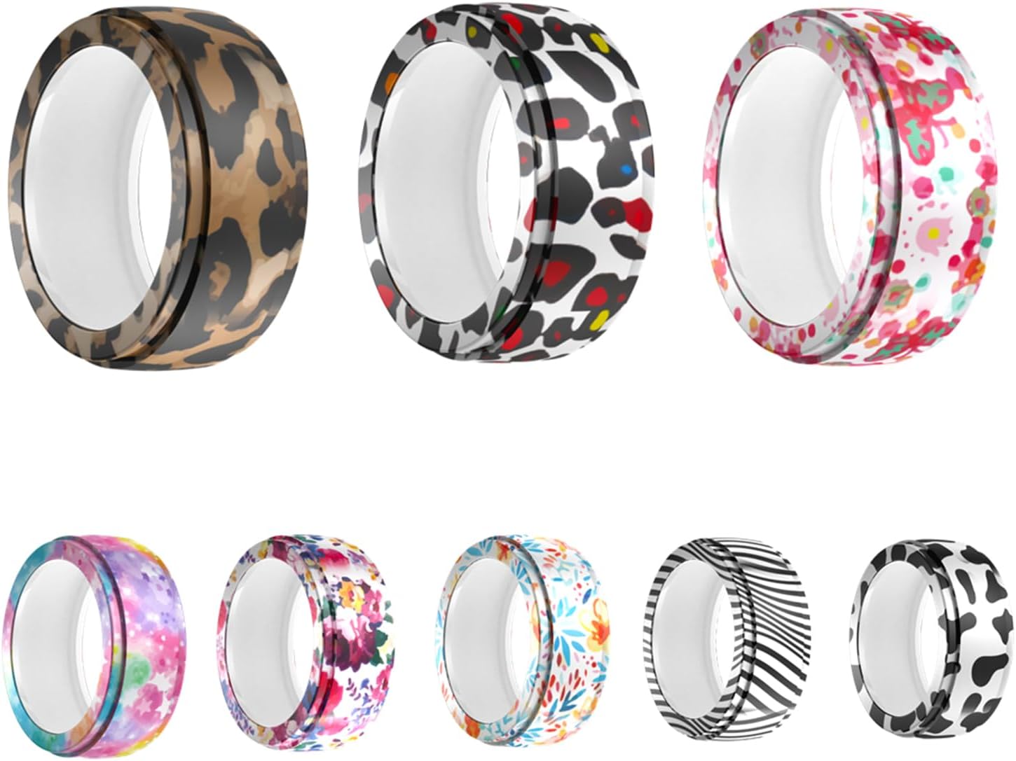 Amazon.com: HXFRTYU 8Pack Silicone Cover for Oura Ring 4/Gen3/Galaxy ...