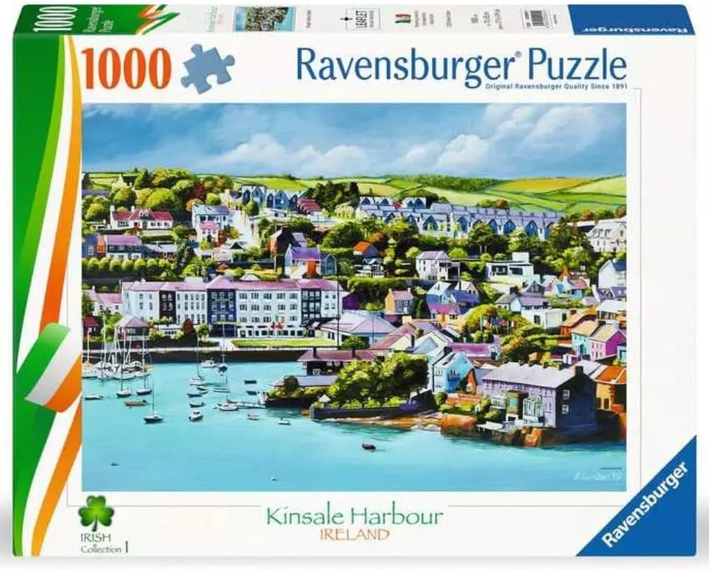 Ravensburger Irish Collection No.1 Kinsale Harbour County Cork 1000 Pieces Jigsaw Puzzles for Adults and Children from 12 Years