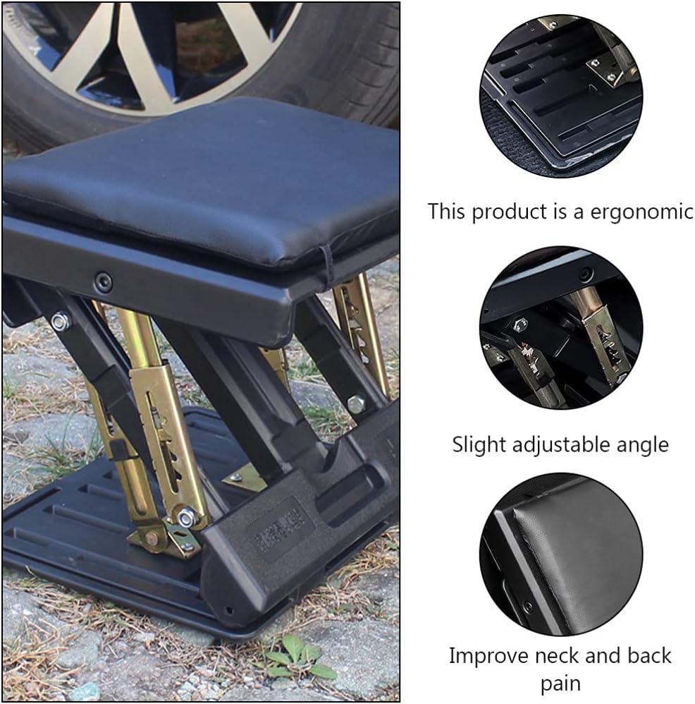 Adjustable Vehicle Footrest and Leg Supporter for Car Seats Portable Cushion for Enhanced Comfort During Travel Outdoor Use and Office Relaxation