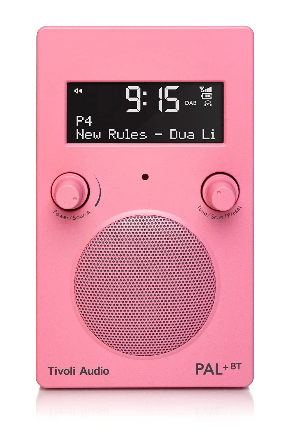 Tivoli Audio compatible - PAL+ BT Portable FM/DAB Radio (Pink)