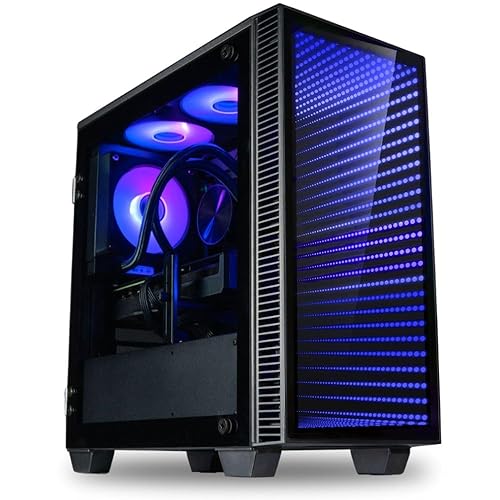 Continuum Micro Gaming Desktop PC - NVD GeForce RTX 5090 32GB, Intel 24-Core i9-14900KF Processor, 96GB DDR5 RAM, 2x2TB Gen4 NVMe SSD, WiFi 6, Windows 11 Pro - Liquid Cooled RGB Gamer Computer - RTX 5090 | 96GB | 2x2TB NVMe