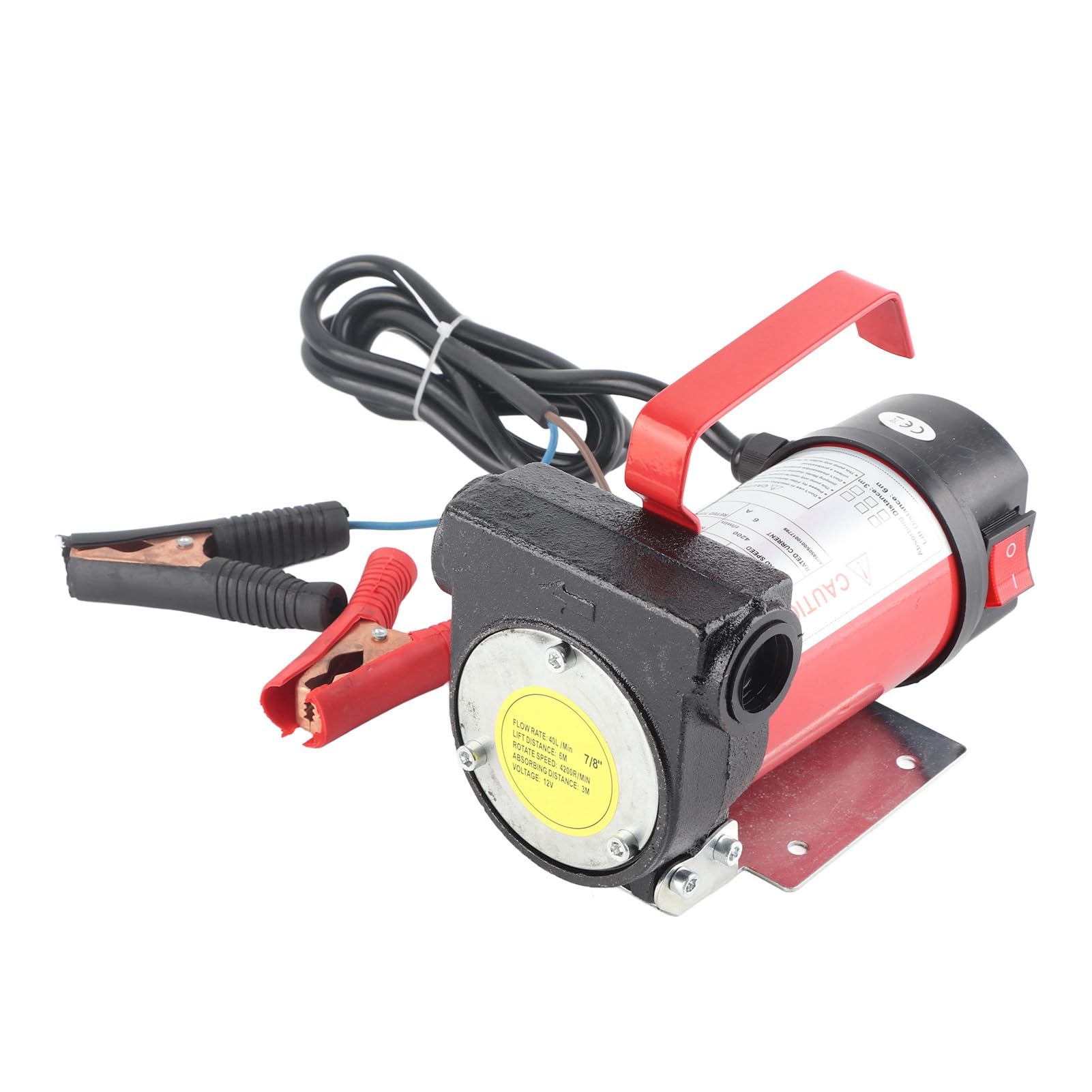 CCYLEZ Pompa Elettrica per 12V DC, Pompa di Trasferimento Portatile