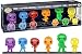 Funko POP! Artist Series: Marvel Infinity Saga - Avengers with Base (6 Pack) Amazon Exclusive, Multicolor, (57619)