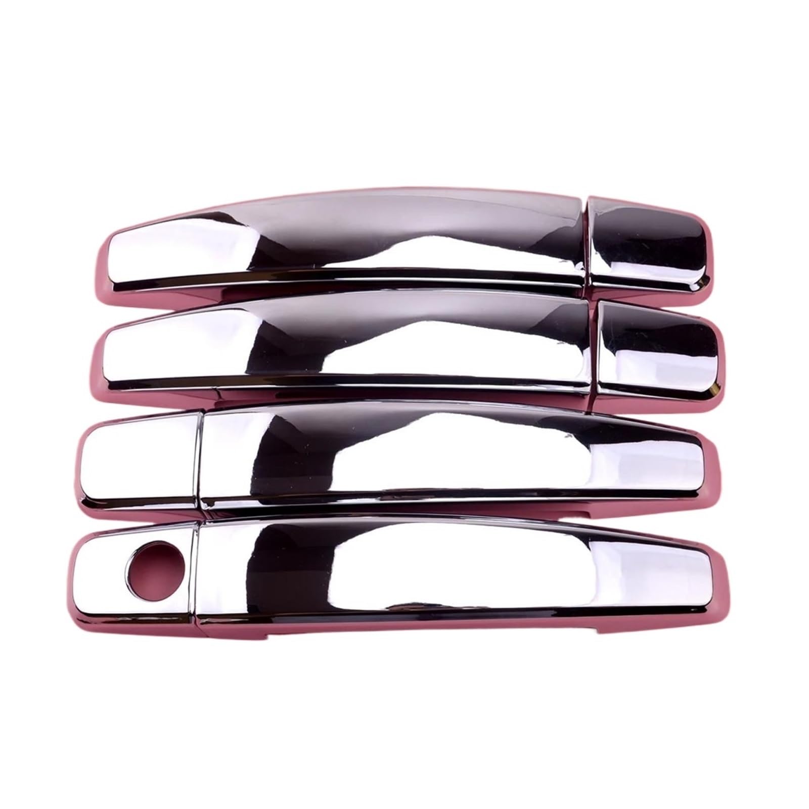 LOLHOIKILM Car Door Handle Covers for Vauxhall for Antara for Corsa for Insignia for Meriva for Insignia for Saloon 1 Set Chrome Car Exterior Door Handle Cover Trim Trim Styling Accessories