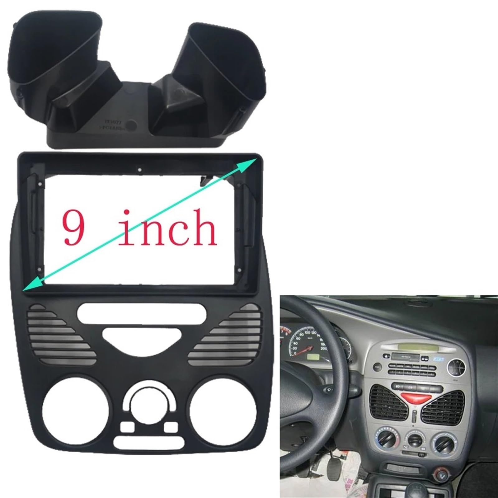 zaślepki radia Dla Fiat Siena Palio 1996-2004