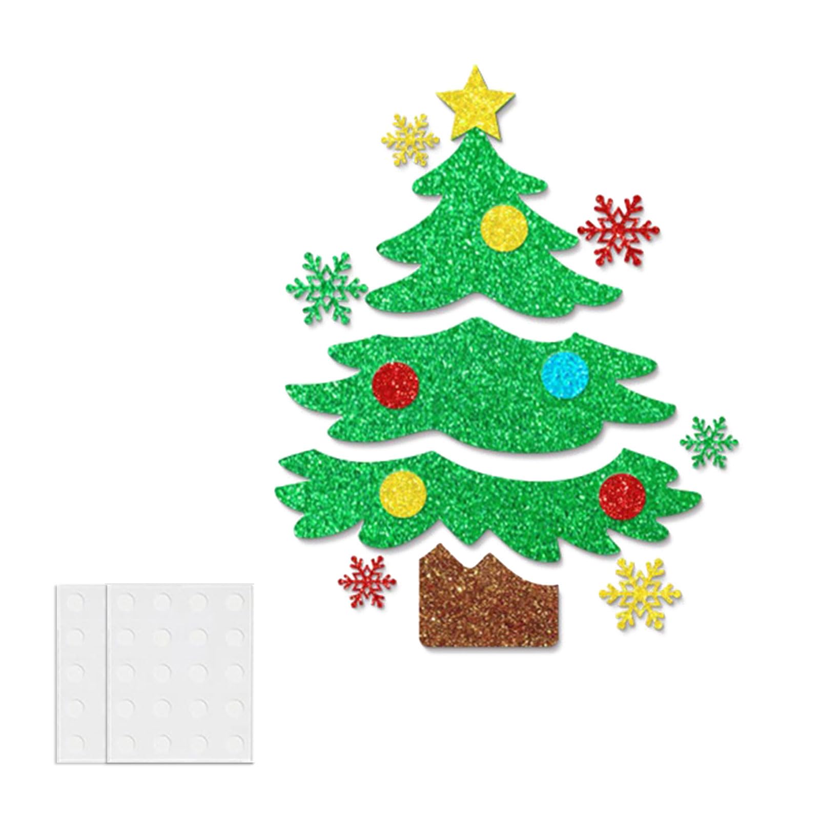 Kangnice Christmas Snowfigure Party Garnishes Gluey Wall Window Transfers for Telecommute School Celebratory Decoration Dynamic Snowfigure Wall Transfers