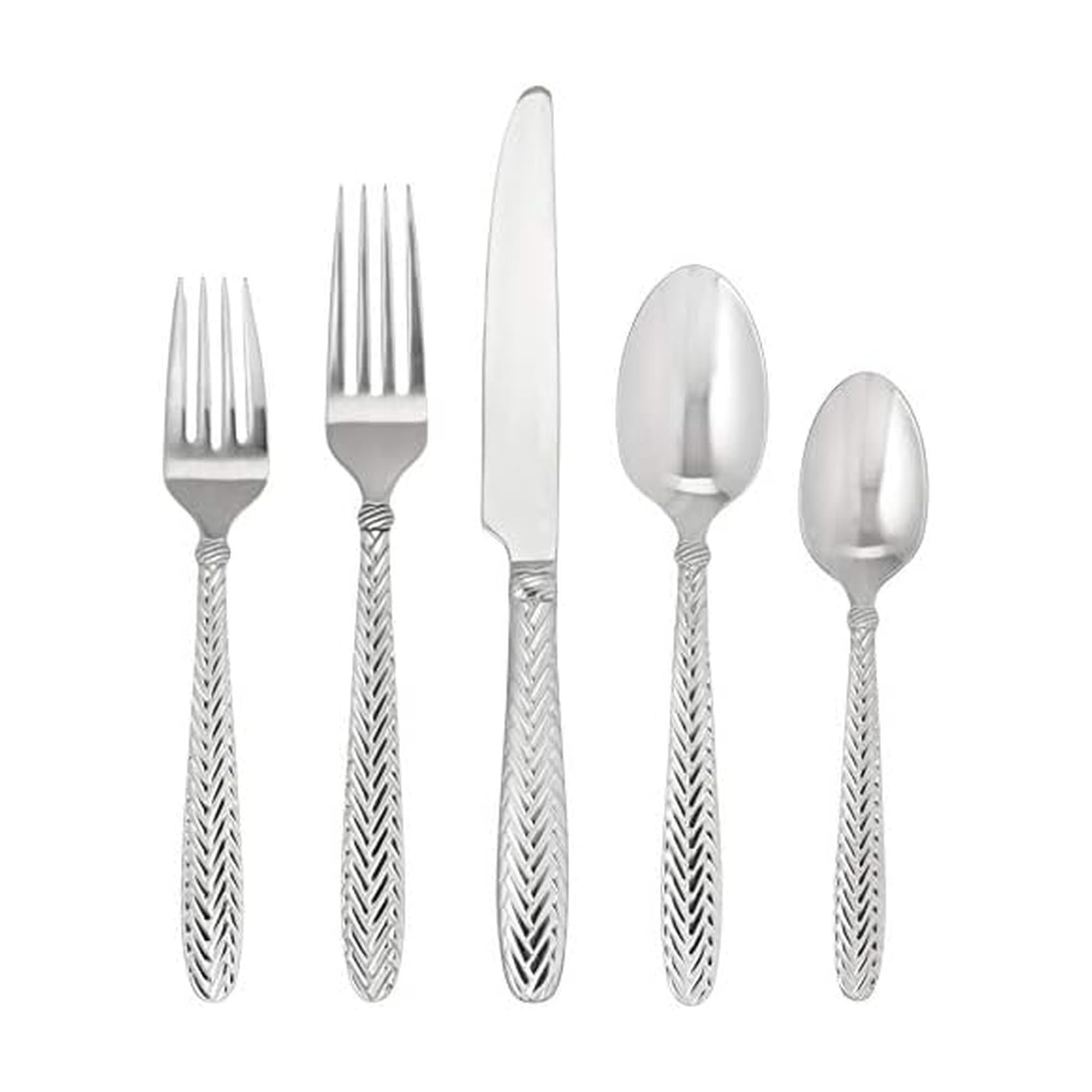Amazon.com | Wallace Reins 18/10 Stainless Steel Flatware Set, 20