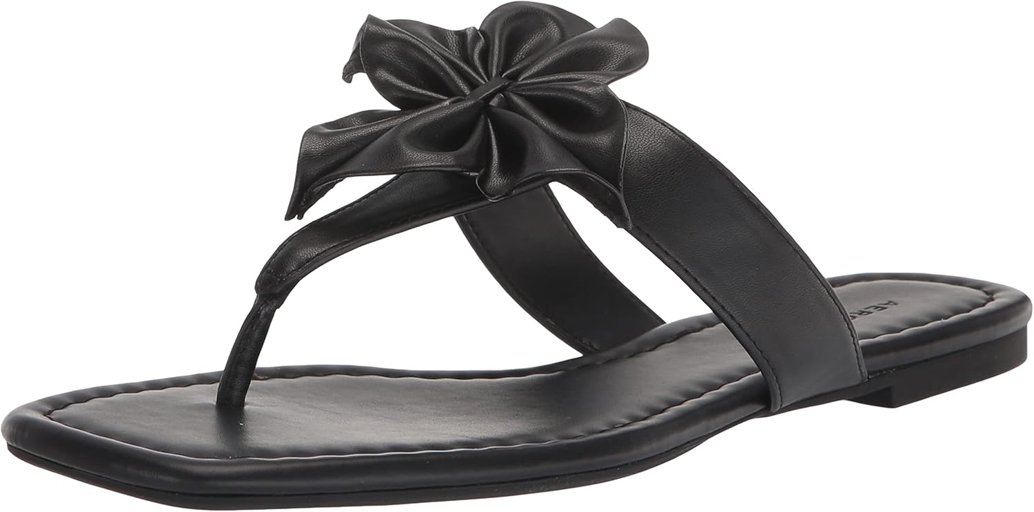 Aerosoles Women's Calla Flip-Flop, Black, 10