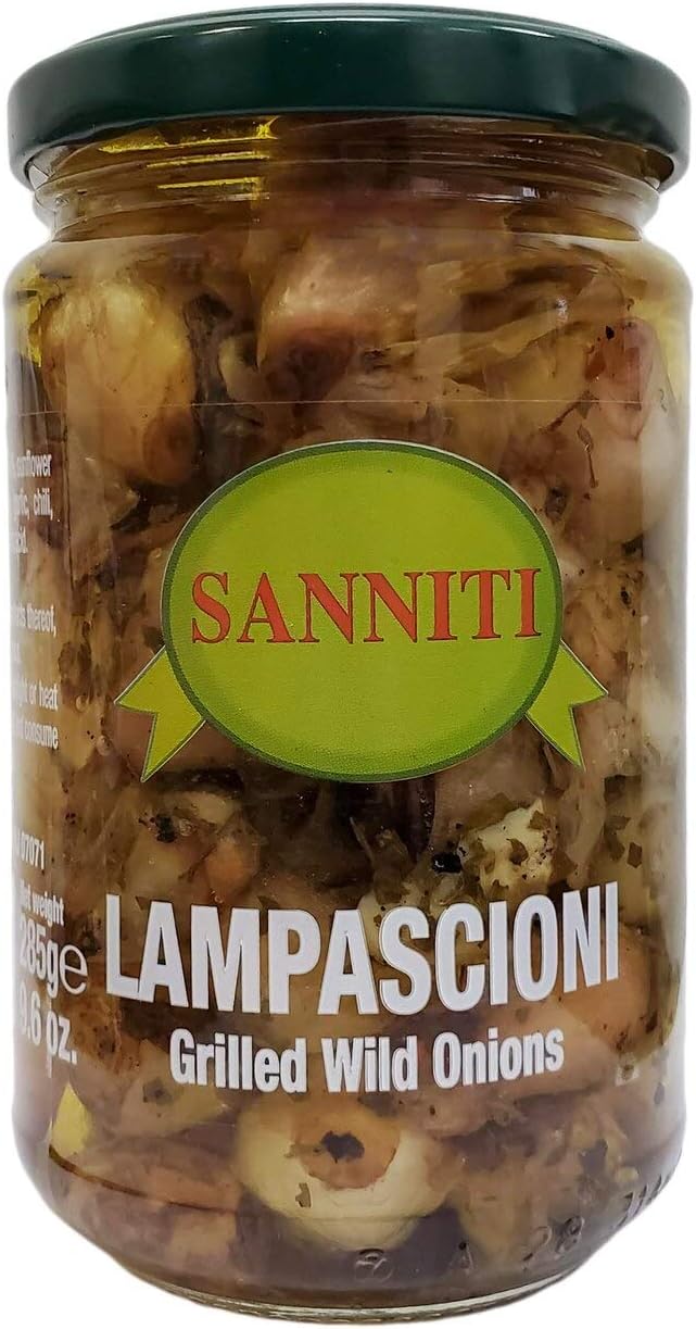Sanniti Grilled Lampascioni Wild Onions, 9.6 Ounce