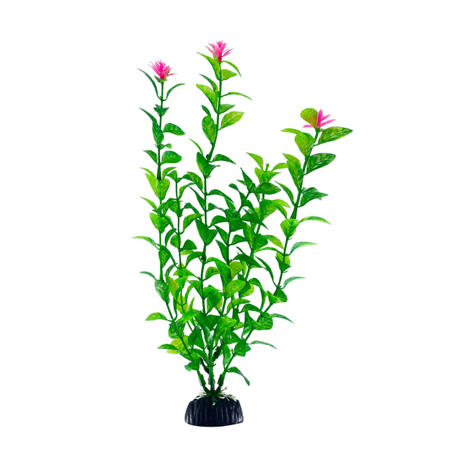 YWLUUOO 10 PCS Aquarium Decors Plant Ornaments Green Aquatic PlantTank Landscaping Green Artificial Leaves Hiding Aquarium Decorations Fishtank Accessories
