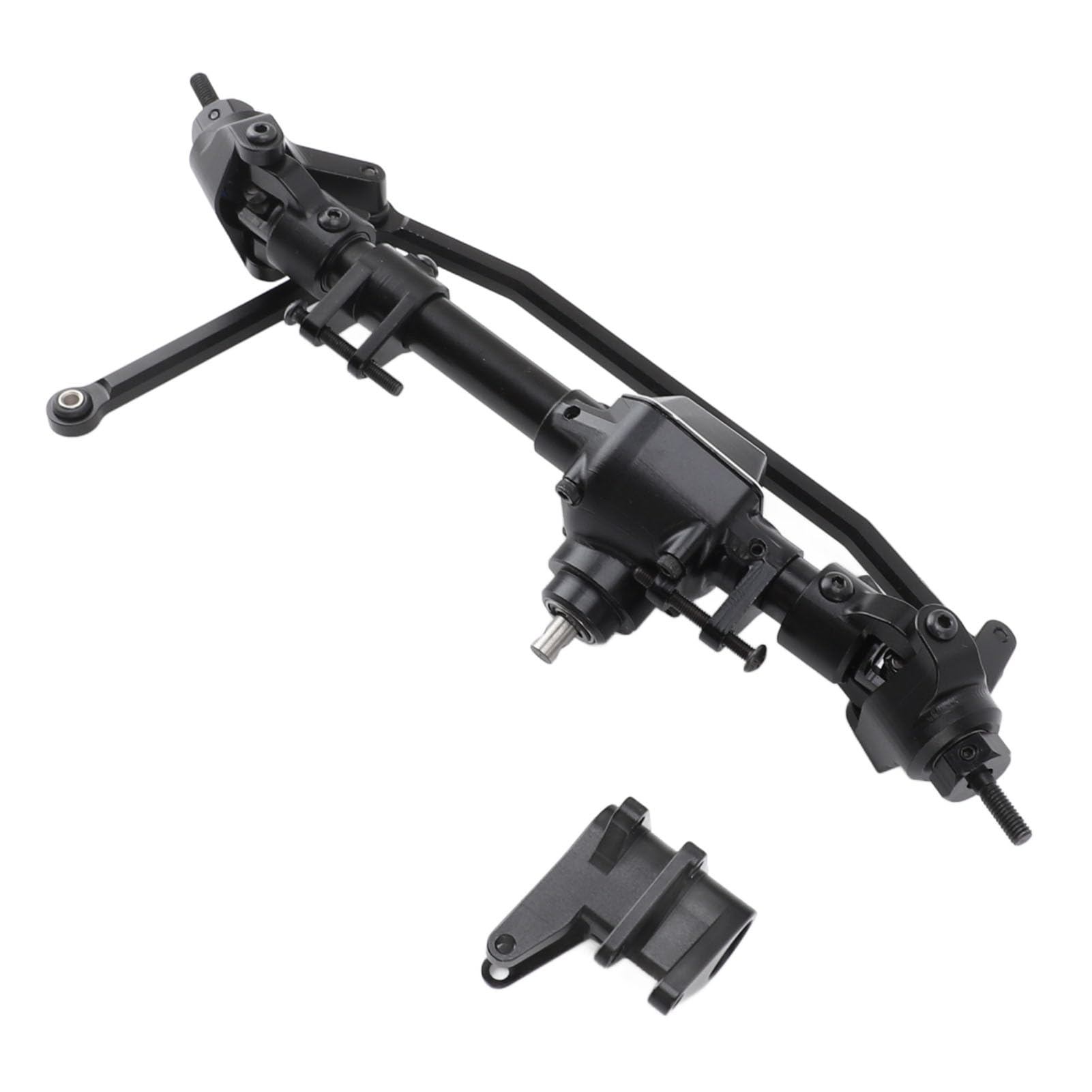Demeras Kompletny Aluminiowy zespół Przedniej Osi RC do SCX10 PRO Trwała Modernizacja w Każdym Terenie Łatwa Instalacja