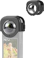 Vista 9 de PULUZ Funda Protectora de Lente PC para Cámaras Esféricas Ricoh Theta SC2 / S/V Accesorios de Cámara Adhesiva Protector de Lente