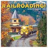 Railroading 2025 12" x 12" Wall Calendar