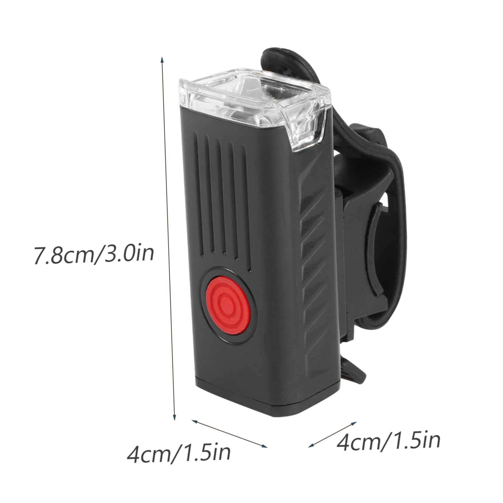 POPETPOP 2pcs USB Rechargeable Bike Riding Front Light High Brightness Night Riding Lamp Multiple Lighting Modes for Rainy and Snowy Conditions