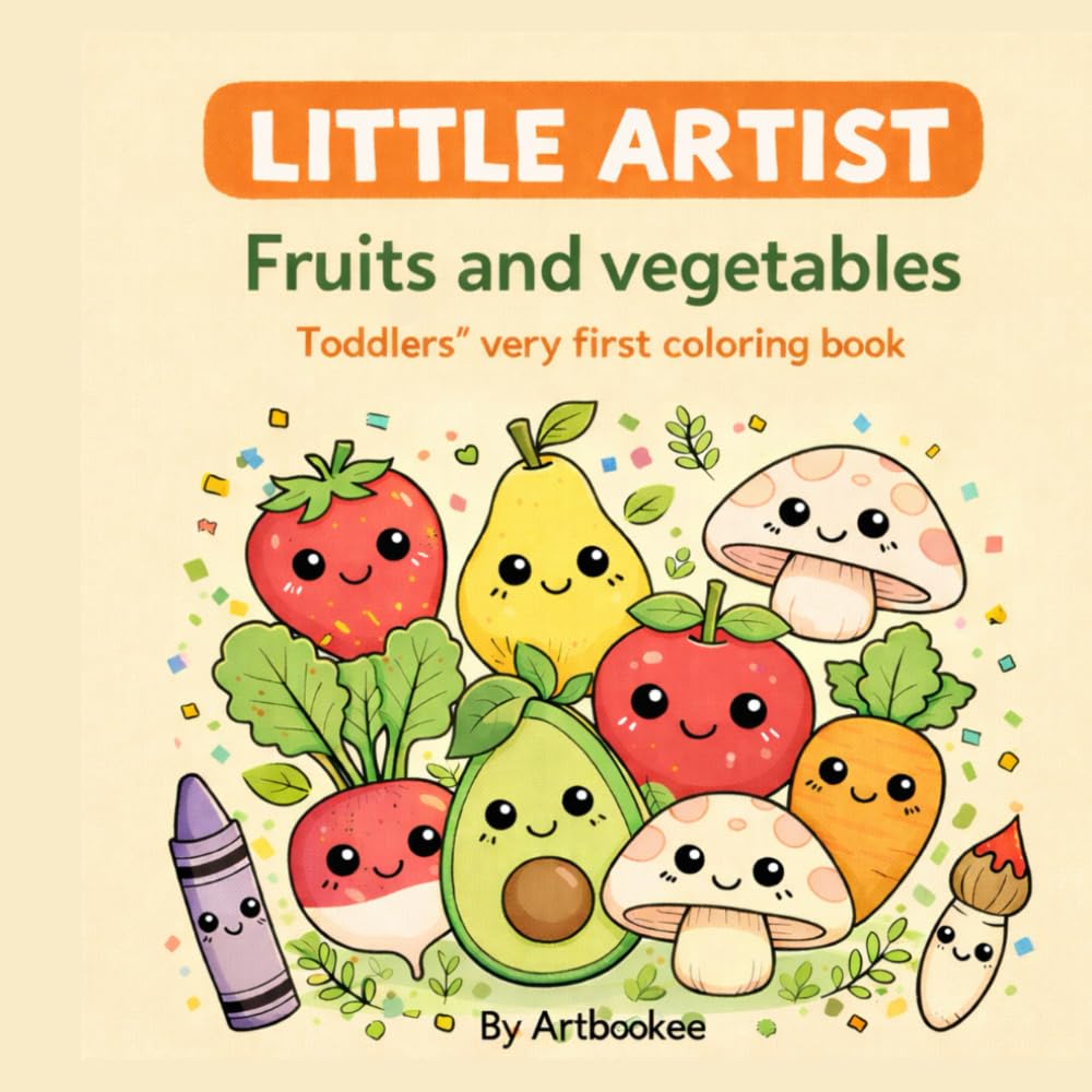 Little Artist: Fruits and vegetables