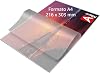 Albyco - A4 Laminator Pouch - Plastic Sheet - Laminator Sheet A4 - Glossy - Per Pack of 100 Pieces, Thickness 2x125 (250) Microns, Laminating Pouches