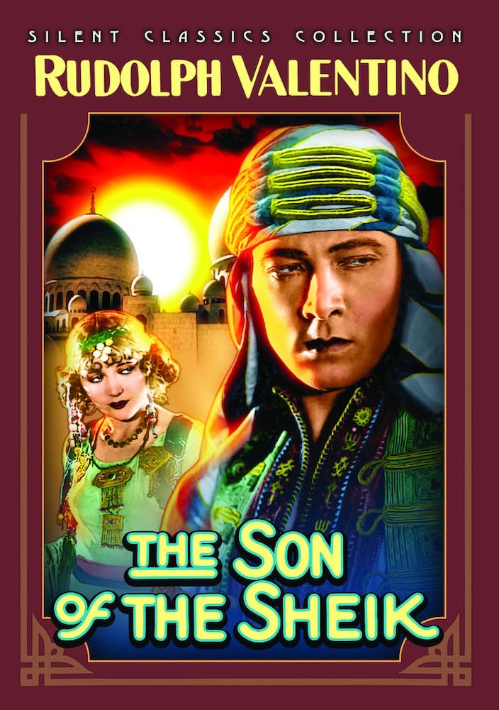 The Son Of The Sheik DVD película clásica norteamericana en formato disco